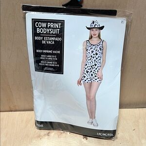Cow Print Bodysuit